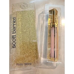 NIB Scott Barnes Flossy Glossy Lip Gloss in Cristal